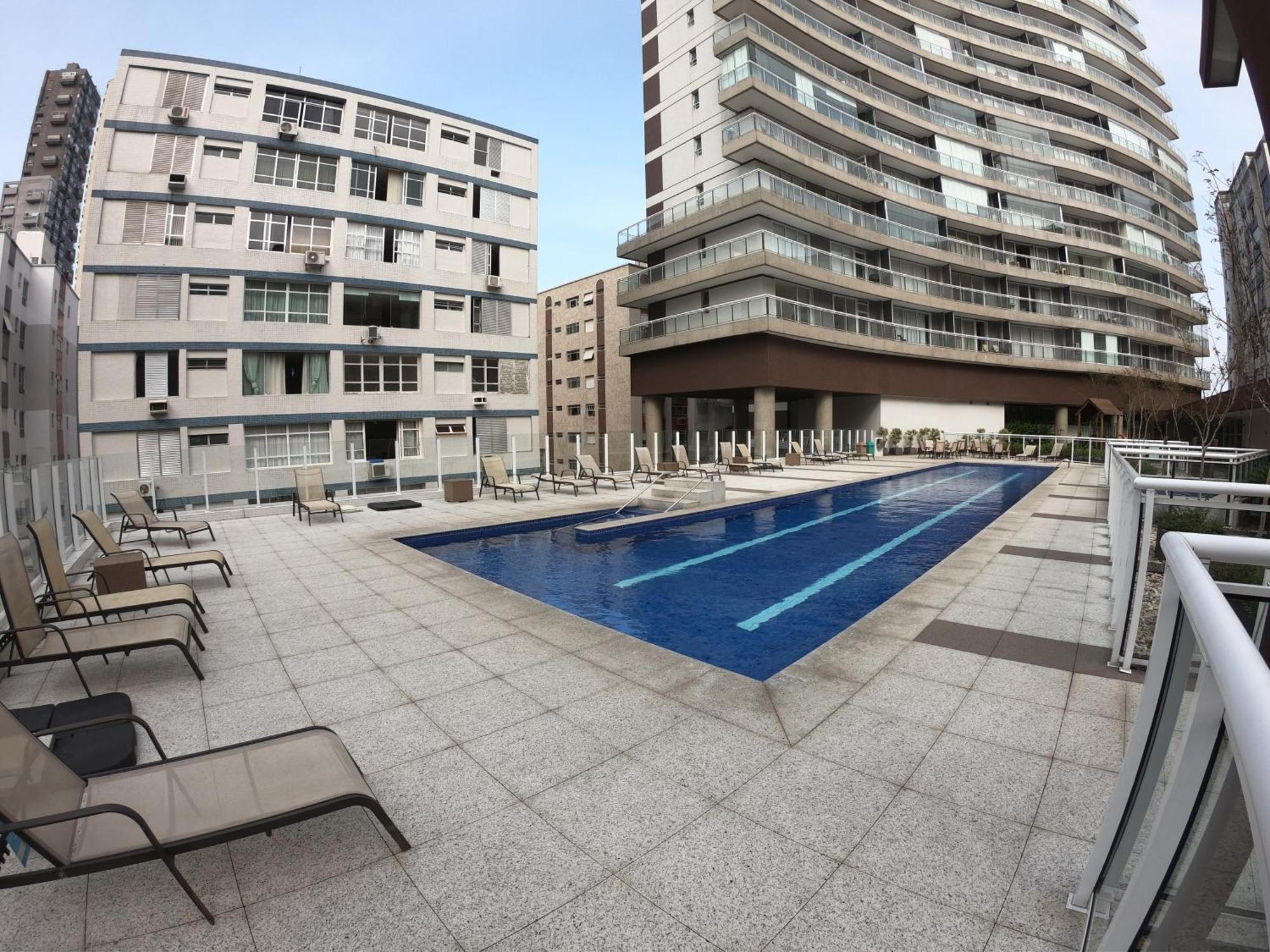 Book Santos - Unlimited 1112 - Um Pe Na Areia Apartment Exterior photo