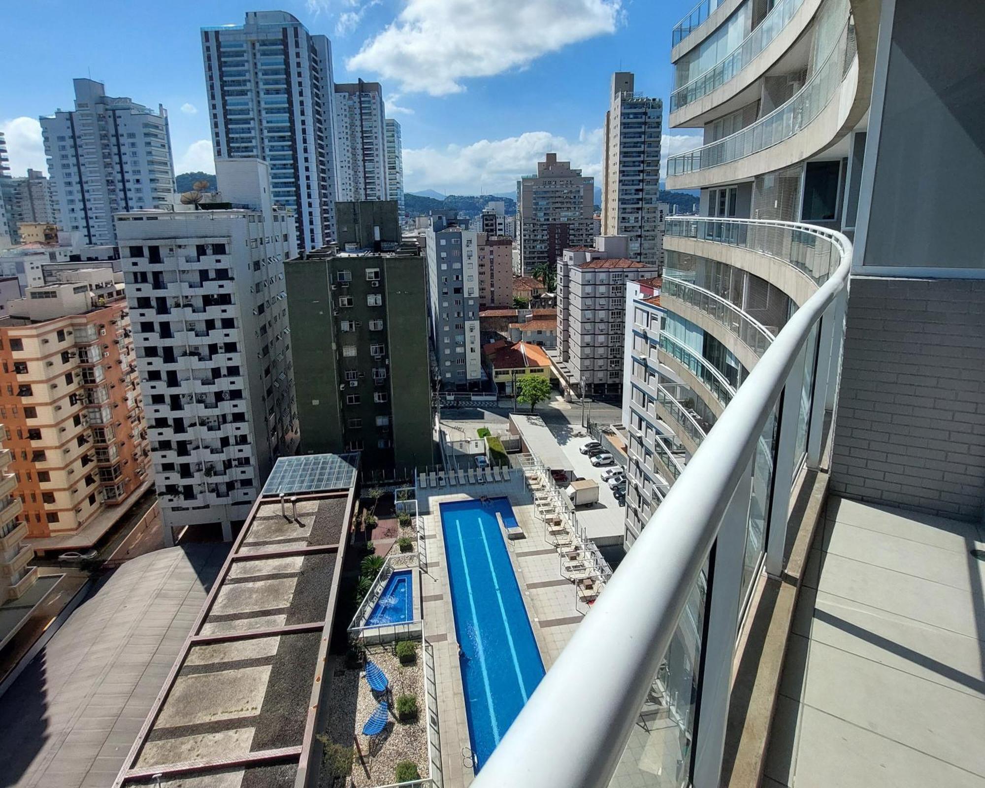 Book Santos - Unlimited 1112 - Um Pe Na Areia Apartment Exterior photo